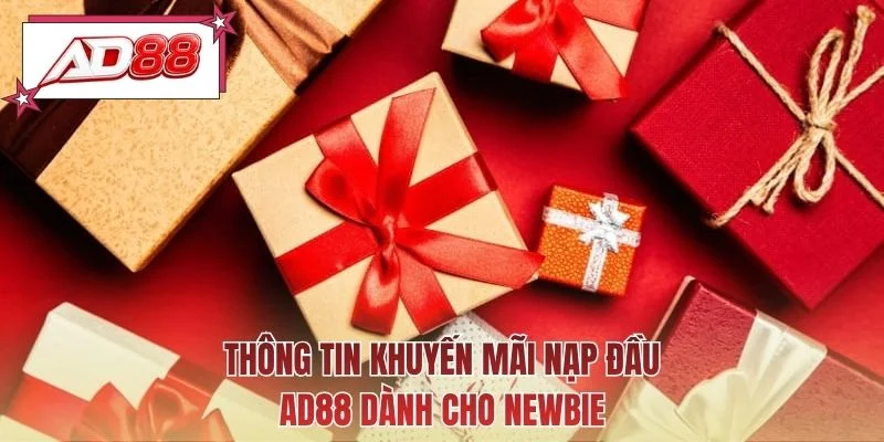 Thông tin khuyến mãi nạp đầu AD88 dành cho newbie